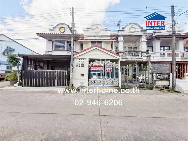 ทาวน์เฮ้าส์ 2 ชั้น 20 ตร.ว. หมู่บ้านเทพมงคล ปทุมธานี ใกล้เมืองทองธานี ซอยเทคโนแหลมทอง ถนนกรุงเทพ-ปทุมธานี เมืองปทุมธานี ปทุมธานี