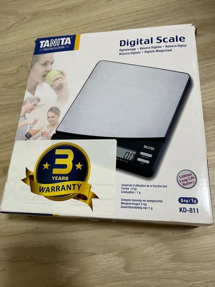 เครื่องชั่งดิจิตอล แบบตั้งโต๊ะ รุ่น KD811 ยี่ห้อ TANITA รูปที่ 4