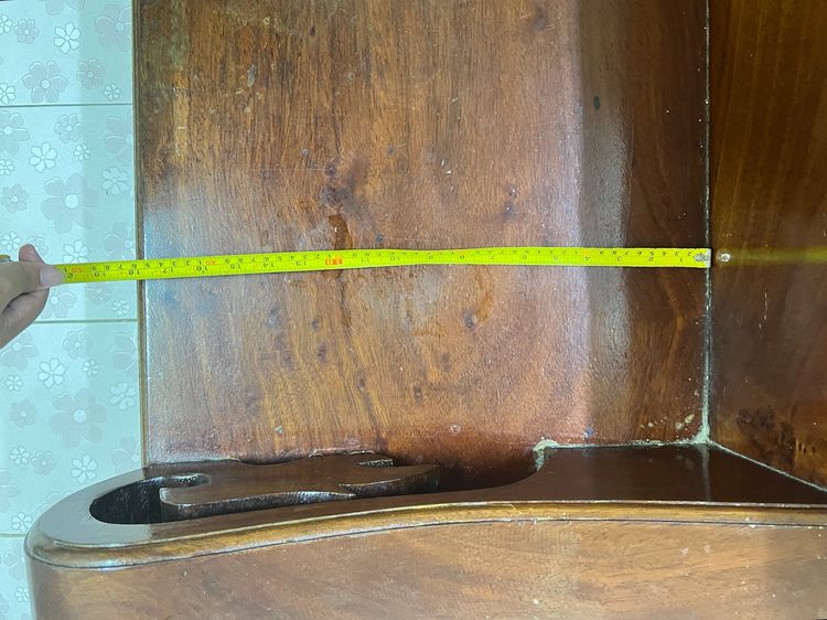 เก้าอี้ไม้สักยาว โซฟาไม้สักเก่า 60+ ปี รูปที่ 8