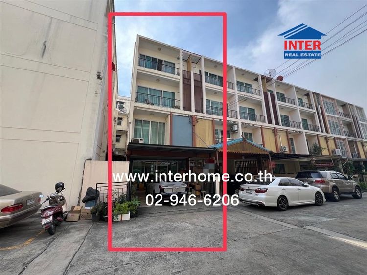 โฮมออฟฟิศ 4 ชั้น 19.8 ตร.ว. หมู่บ้านปรัชญาบิซ โฮม แอท อ่อนนุช ซอยอ่อนนุช67 ถนนสุขุมวิท77 ถนนอ่อนนุช เขตประเวศ กรุงเทพมหานคร