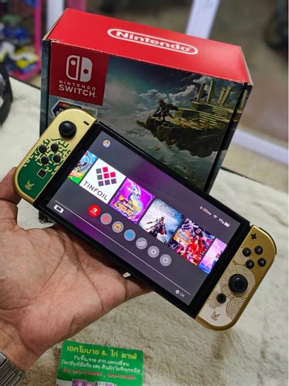 Nintendo Switch Console OLED Model The Legend of Zelda Tears of the Kingdom Edition รูปที่ 2