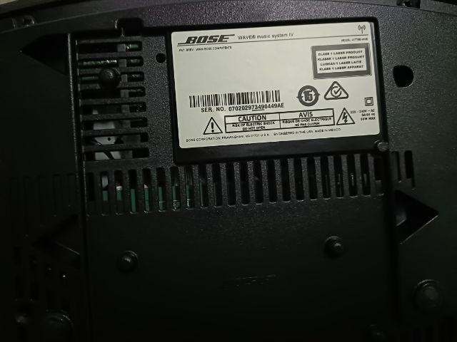 Bose wave music system IV พร้อมแท่น wireless รูปที่ 4