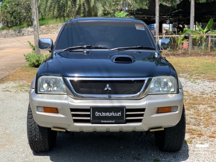 Mitsubishi Strada G Wagon 2004 2.8 GLS 4WD Utility-car ดีเซล เกียร์อัตโนมัติ น้ำเงิน รูปที่ 3