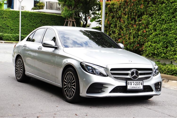 Mercedes-Benz C-Class 2020 Sedan ปลั๊กอินไฮบริด (PHEV) เกียร์อัตโนมัติ บรอนซ์เงิน รูปที่ 2