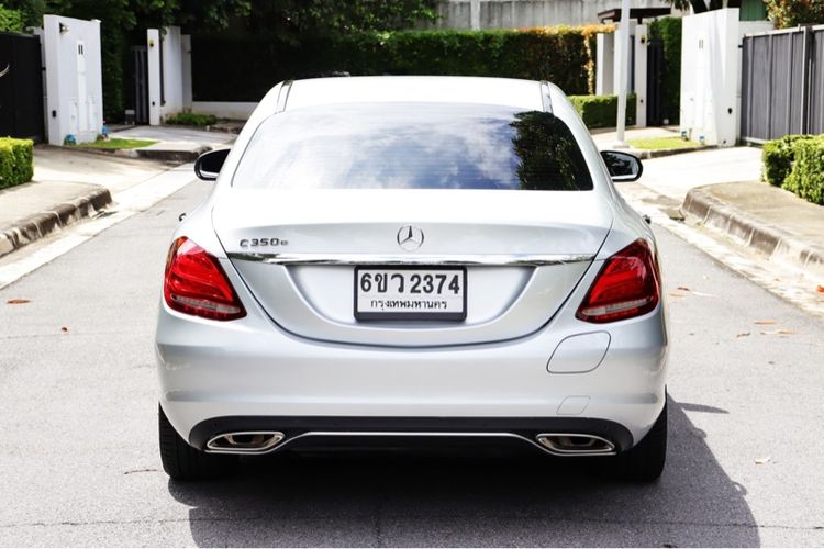 Mercedes-Benz C-Class 2020 Sedan ปลั๊กอินไฮบริด (PHEV) เกียร์อัตโนมัติ บรอนซ์เงิน รูปที่ 4