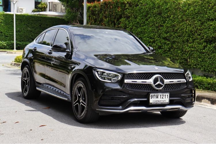 Mercedes-Benz GLC-Class 2021 GLC220d Utility-car ดีเซล เกียร์อัตโนมัติ ดำ รูปที่ 3
