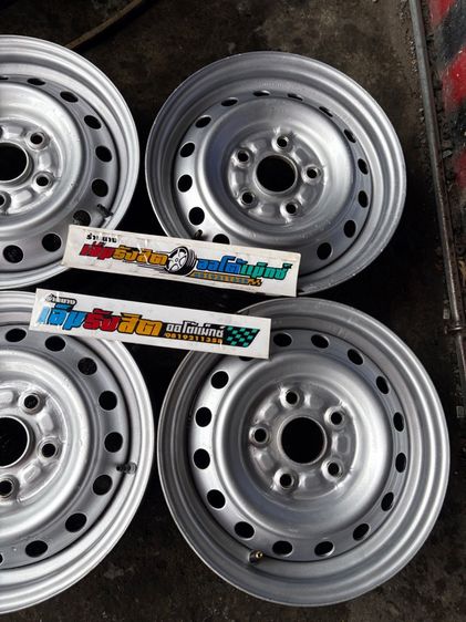 ล้อกะทะขอบ14 TOYOTA 5รู รูปที่ 4
