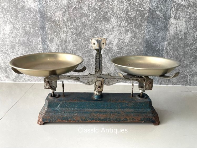 ตาชั่งทอง ตาชั่งยา 2KG.โบราณเก่าสะสม รูปที่ 6