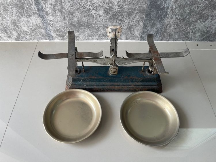 ตาชั่งทอง ตาชั่งยา 2KG.โบราณเก่าสะสม รูปที่ 13