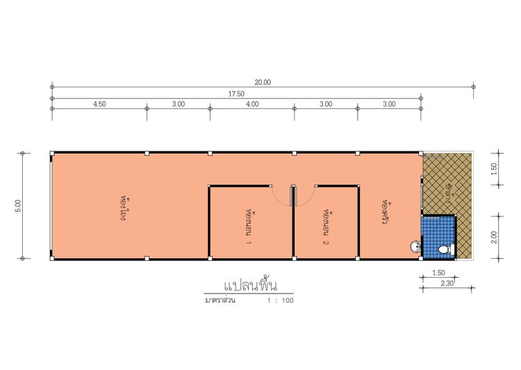 ขายห้องแถว 1 ชั้น ติดโรงแรมเพลินจิต อ่าวลึก กระบี่