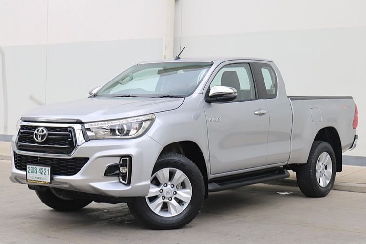 Toyota Hilux Revo 2019 2.4 Prerunner E Plus Pickup ดีเซล ไม่ติดแก๊ส เกียร์อัตโนมัติ เทา รูปที่ 3