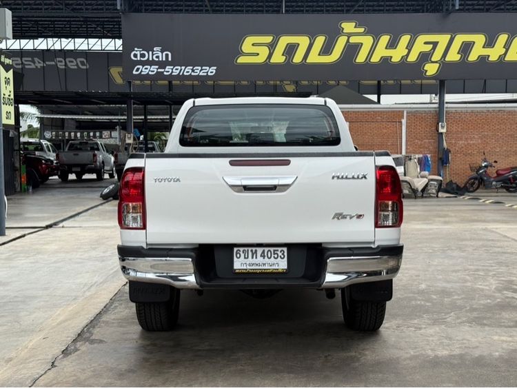 Toyota Hilux Revo 2018 2.4 J Plus Prerunner Pickup ดีเซล ไม่ติดแก๊ส เกียร์ธรรมดา ขาว รูปที่ 4