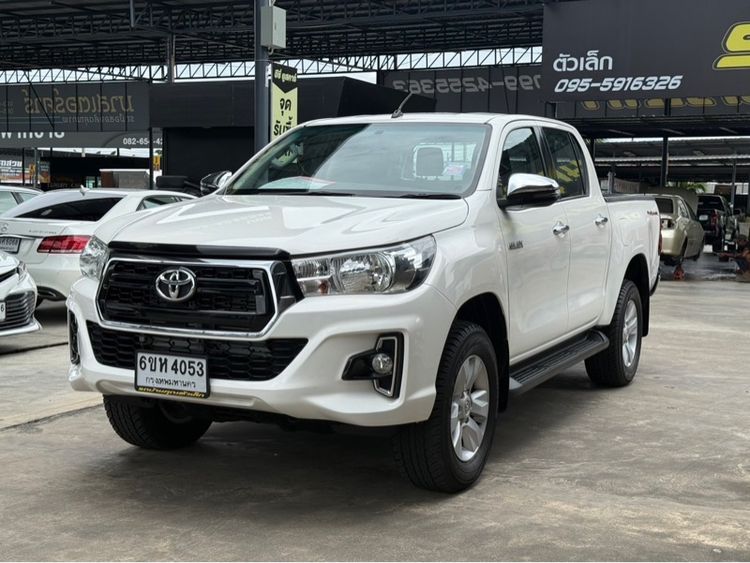 Toyota Hilux Revo 2018 2.4 J Plus Prerunner Pickup ดีเซล ไม่ติดแก๊ส เกียร์ธรรมดา ขาว รูปที่ 2