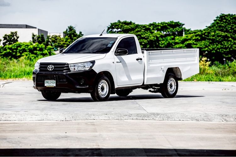 Toyota Hilux Revo 2018 2.4 J Plus Pickup ดีเซล ไม่ติดแก๊ส เกียร์ธรรมดา ขาว รูปที่ 4