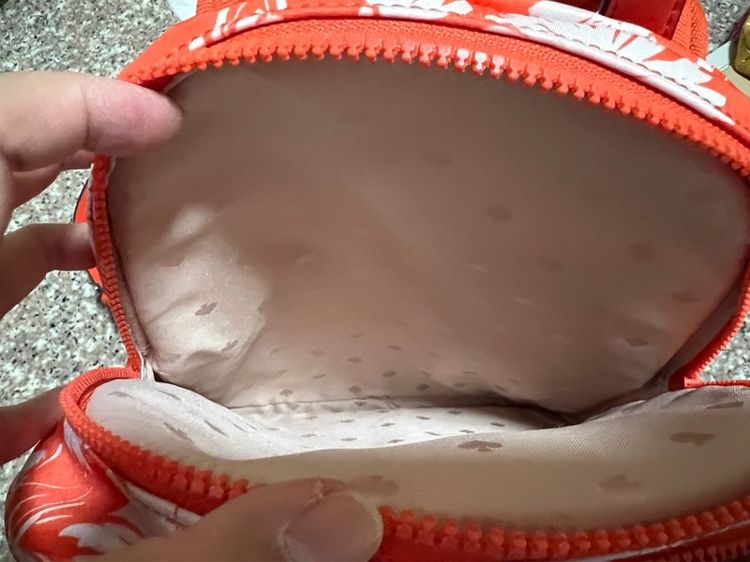 Kate Spade Karissa Nylon Medium Backpack Orange Floral  รูปที่ 6