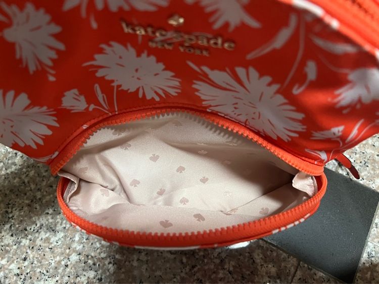 Kate Spade Karissa Nylon Medium Backpack Orange Floral  รูปที่ 4