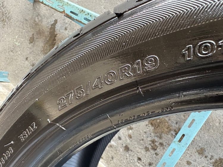 ยางBRIDGSTONE245-45-19 หลัง275-40-19 ปี23 ปีแท้  รูปที่ 9