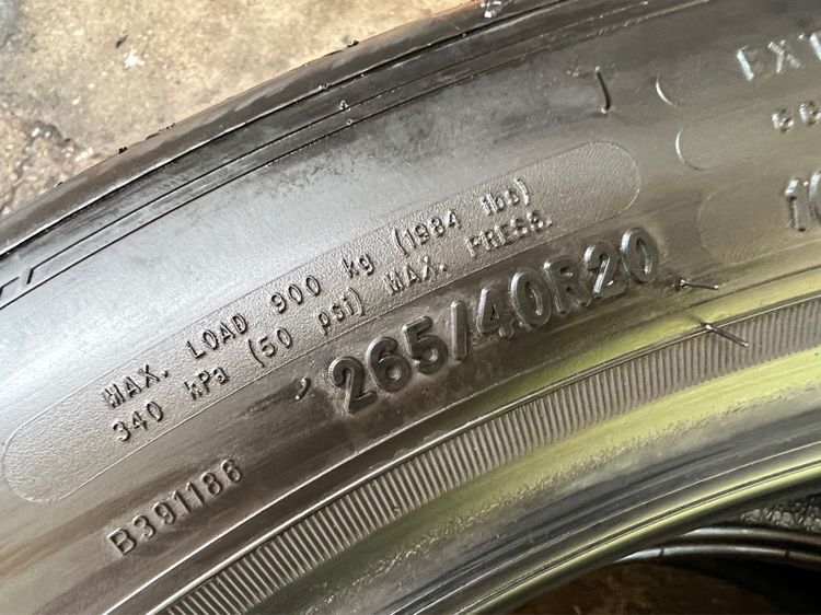 ยาง Goodyear F1 265 40 20 ปี23 คู่ 2300 บาท รูปที่ 6