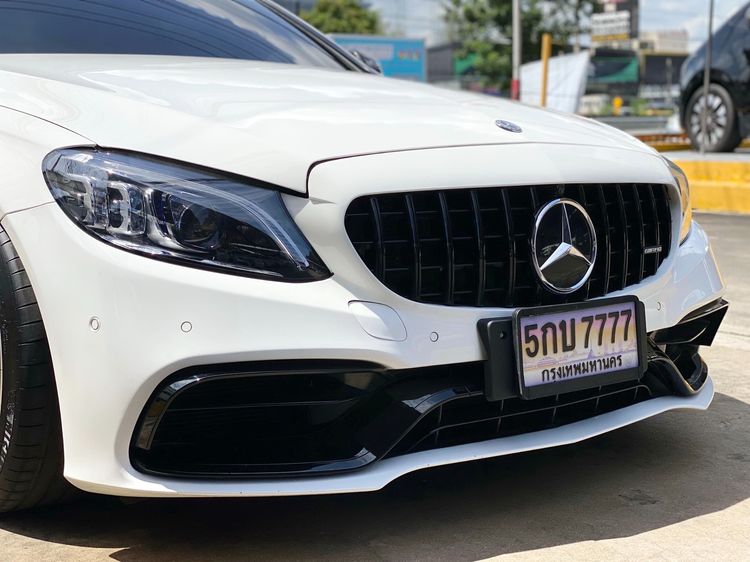 Mercedes-Benz C-Class 2020 C43 Sedan เบนซิน ไม่ติดแก๊ส เกียร์อัตโนมัติ ขาว รูปที่ 2