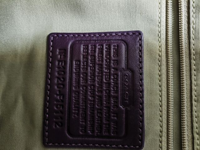 กระเป๋า coach แท้ รูปที่ 10