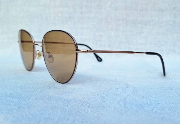 แว่นตาลักซ์ชัวรีแบรนด์อิสระจากออสเตรียที่โดดเด่นที่สุด ANDY WOLF เลนส์กระจกคริสตัลไฮ–คลาสญี่ปุ่น FLYING HORUS สีน้ำตาล–ตอร์ติญ่า...Authentic ANDY WOLF handcrafted in Morez, Jura Mountains, France
 รูปที่ 9