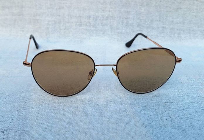 แว่นตาลักซ์ชัวรีแบรนด์อิสระจากออสเตรียที่โดดเด่นที่สุด ANDY WOLF เลนส์กระจกคริสตัลไฮ–คลาสญี่ปุ่น FLYING HORUS สีน้ำตาล–ตอร์ติญ่า...Authentic ANDY WOLF handcrafted in Morez, Jura Mountains, France
 รูปที่ 13