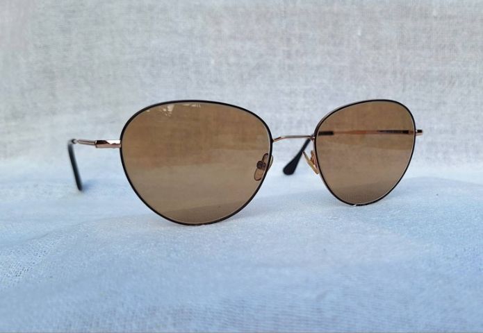 แว่นตาลักซ์ชัวรีแบรนด์อิสระจากออสเตรียที่โดดเด่นที่สุด ANDY WOLF เลนส์กระจกคริสตัลไฮ–คลาสญี่ปุ่น FLYING HORUS สีน้ำตาล–ตอร์ติญ่า...Authentic ANDY WOLF handcrafted in Morez, Jura Mountains, France
 รูปที่ 14