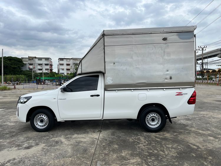 Toyota Hilux Revo 2021 2.4 Entry Pickup ดีเซล ไม่ติดแก๊ส เกียร์ธรรมดา ขาว รูปที่ 4