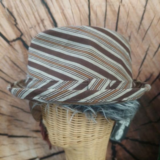 หมวกมาเฟีย US. ไม่ผ่านใช้ป้ายห้อย สวย✨️ รูปที่ 4