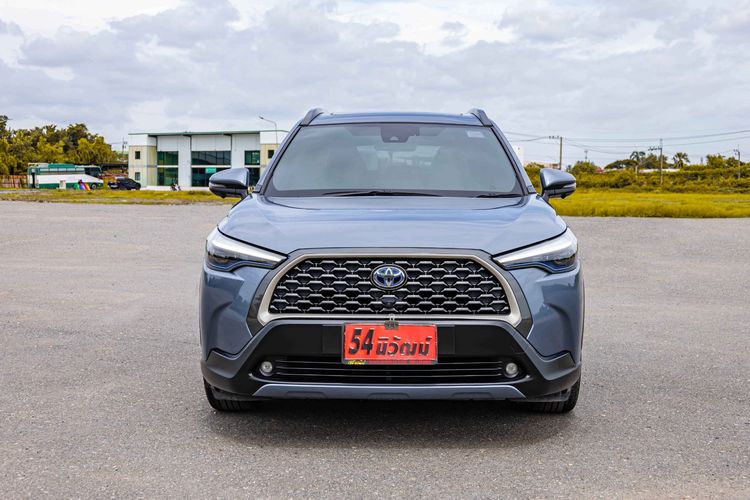 Toyota Corolla Cross 2021 1.8 Hybrid Premium Safety Utility-car ไฮบริด ไม่ติดแก๊ส เกียร์อัตโนมัติ เทา รูปที่ 2