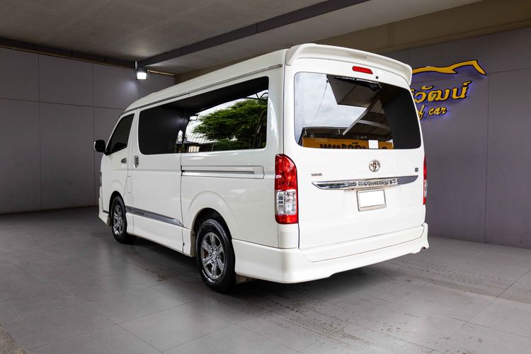 Toyota Ventury 2018 3.0 V Van ดีเซล ไม่ติดแก๊ส เกียร์อัตโนมัติ ขาว รูปที่ 4