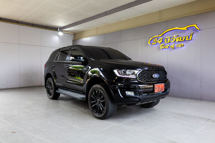 รถ Ford Everest 2.0 Turbo Sport สี ดำ