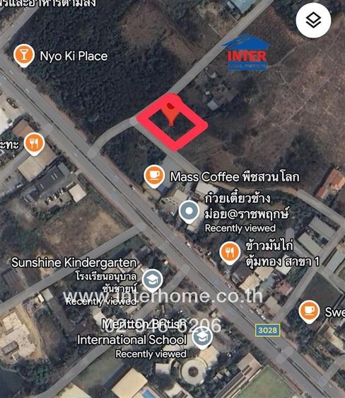 ไม่ใช่ ที่ดินเปล่า 236 ตร.ว. ที่ดินเปล่า ซอยอำนวยสุข ใกล้สี่แยกราชพฤกษ์ ถนนชลประทาน ถนนทางหลวงชนบท ชม.3028 หางดง เชียงใหม่ รูปที่ 3