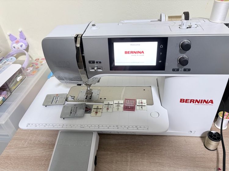 จีกรเย็บผ้า อิเลคโทรนิค ยี่ห้อ Bernina 570 รูปที่ 3