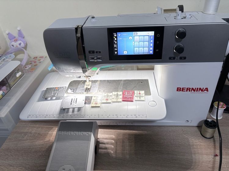 จีกรเย็บผ้า อิเลคโทรนิค ยี่ห้อ Bernina 570 รูปที่ 4