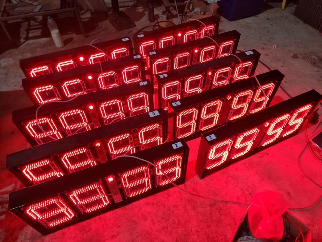 ป้ายแสดงผลราคาน้ำมัน รูปที่ 18