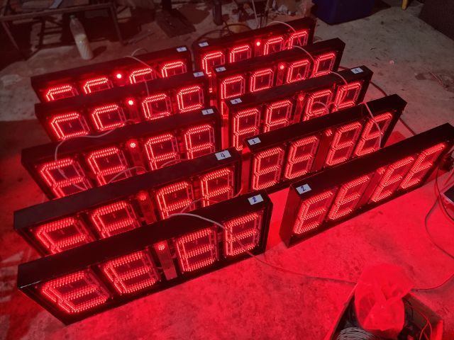 ป้ายแสดงผลราคาน้ำมัน รูปที่ 17