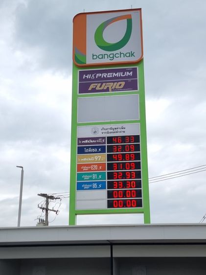 ป้ายแสดงผลราคาน้ำมัน รูปที่ 16