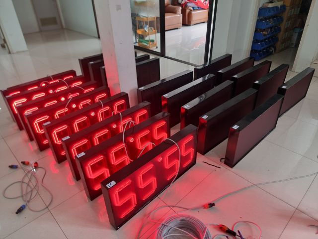 ป้ายแสดงผลราคาน้ำมัน รูปที่ 2