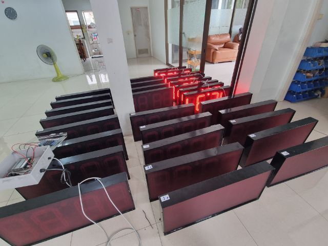 ป้ายแสดงผลราคาน้ำมัน รูปที่ 5