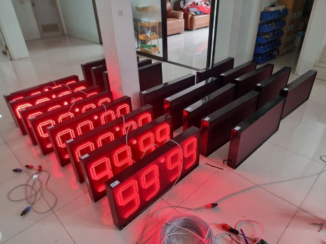 ป้ายแสดงผลราคาน้ำมัน รูปที่ 4