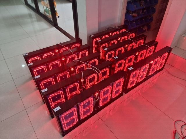 ป้ายแสดงผลราคาน้ำมัน รูปที่ 3