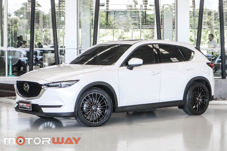 รถ Mazda CX-5 2.5 Turbo SP 4WD สี ขาว