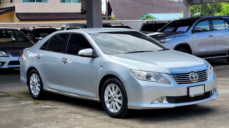 Toyota Camry 2013 2.5 G Sedan เบนซิน ไม่ติดแก๊ส เกียร์อัตโนมัติ บรอนซ์เงิน รูปที่ 3