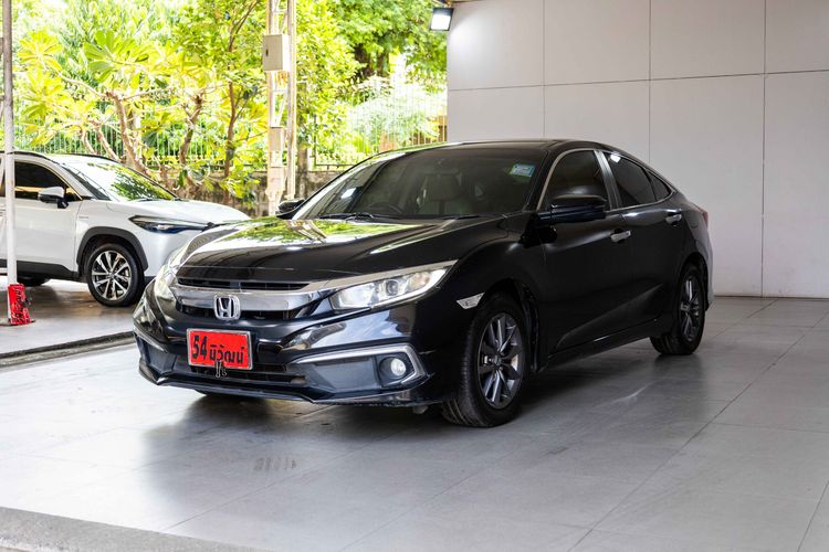 Honda Civic 2019 1.8 EL i-VTEC Sedan เบนซิน ไม่ติดแก๊ส เกียร์อัตโนมัติ ดำ รูปที่ 3