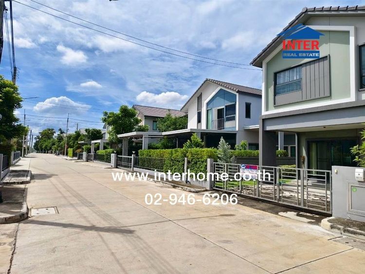 บ้านเเฝด 2 ชั้น 35 ตร.ว. หมู่บ้านอณาสิริ กรุงเทพ-ปทุมธานี ถนนราชพฤกษ์ ถนนหมายเลข307 เมืองปทุมธานี ปทุมธานี รูปที่ 3