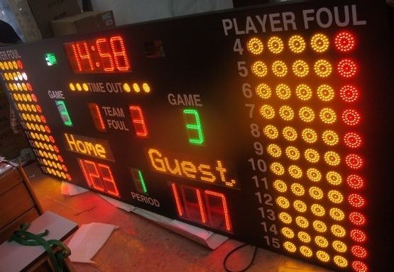  ป้ายสกอร์ดบอร์ด LED รับออกแบบ LED 7-Segment รูปที่ 11