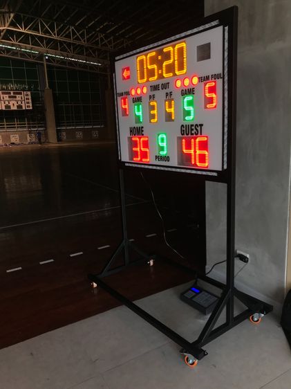  ป้ายสกอร์ดบอร์ด LED รับออกแบบ LED 7-Segment รูปที่ 18