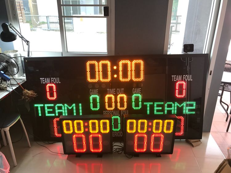  ป้ายสกอร์ดบอร์ด LED รับออกแบบ LED 7-Segment