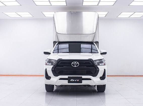 Toyota Hilux Revo 2021 2.4 Z Edition Entry Pickup ดีเซล ไม่ติดแก๊ส เกียร์ธรรมดา ขาว รูปที่ 4